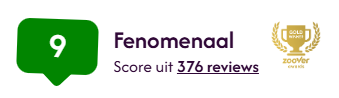 Zoover score